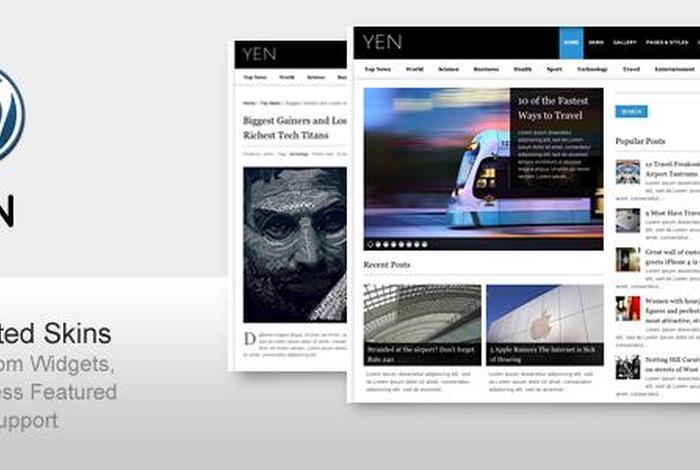 wordpress 资讯主题，主题详细内容