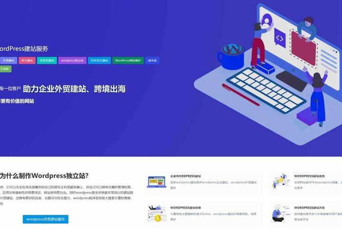wordpress首页制作 wordpress首页
