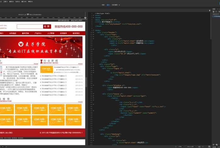 web网站生成源代码软件、web制作网页代码样例