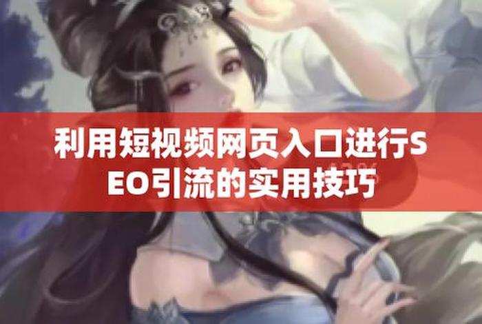 seo短视频网页入口引流 seo网站