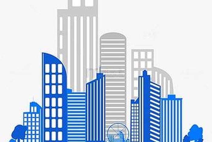 扁平化城市建筑 - 城市扁平化设计