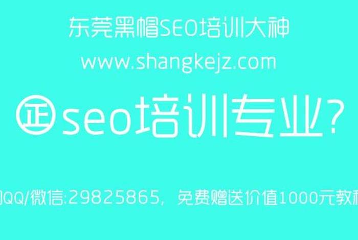 seo工作培训会培训啥 - seo企业培训班