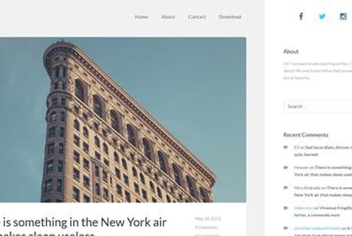 wordpress博客主题 blog22121 wordpress