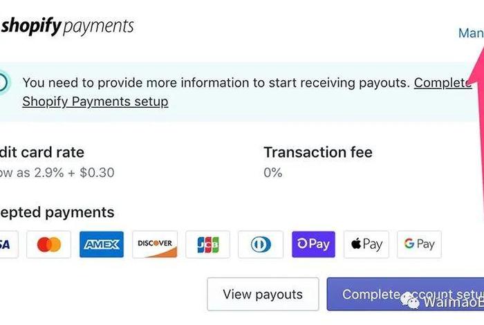 shopify建好后链接在哪、shopify界面