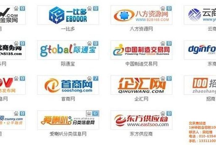 北京b2b平台有哪些；北京b2b平台有哪些公司