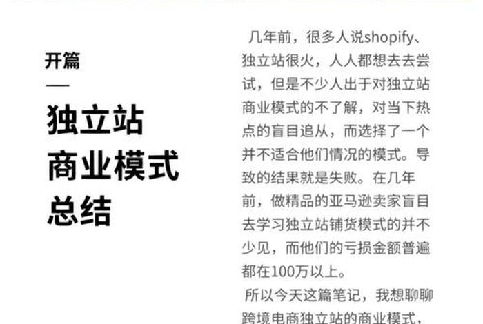 独立站盈利模式、独立站赚钱的多么