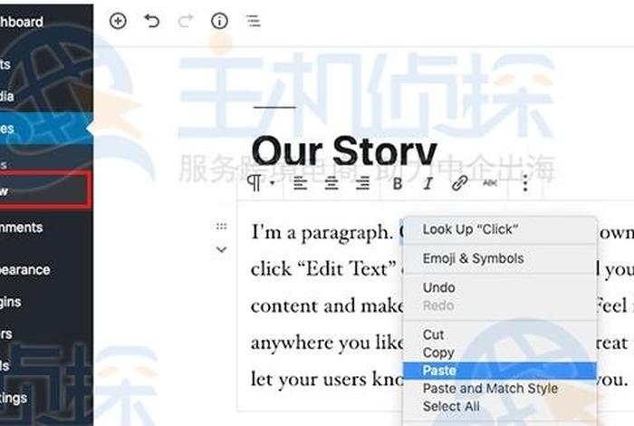 wix网站制作教程、wix添加自定义的网页