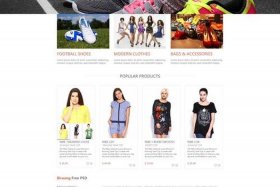 HTML网页模板下载、html素材