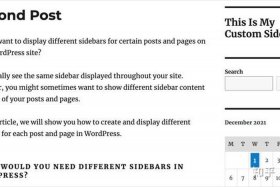wordpress 中文、WordPress侧边栏怎么有中文