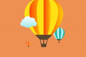 html网页制作动态效果热气球、热气球动态壁纸下载