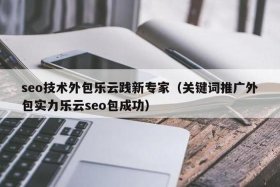 seo推广外包报价表，网站推广外包 乐云践新专家
