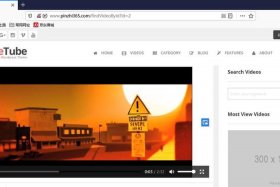 web网站演示视频；iframe网站演示