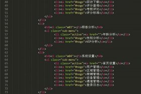 html制作网页代码div；html模板源码下载