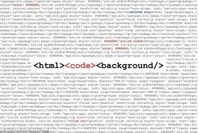 html简单网页成品 - 网站背景HTML代码