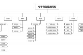 电商公司组建 - 电商公司组织架构图