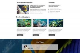 html制作网页案例 HTML页面网站模板免费下载