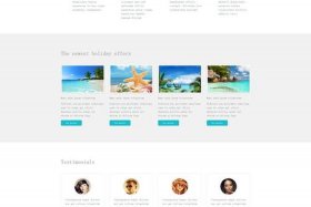 HTML网页制作实例；网页设计制作网站模板图片