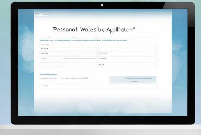 个人申请开通网页 - 个人申请开通网页怎么写