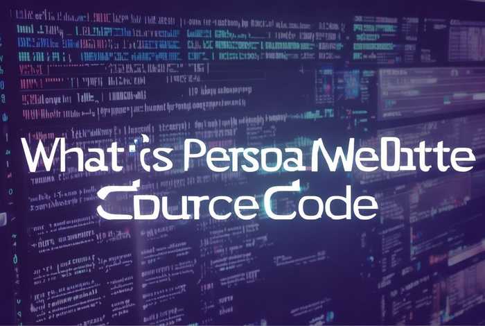 个人网站制作源代码是什么 - 个人网站制作源代码是什么意思