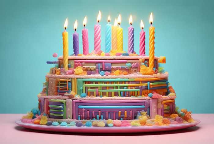 html网页代码，html网页代码画生日蛋糕