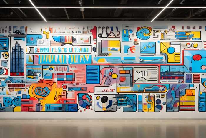 互联网公司文化墙设计效果图、互联网公司文化墙设计效果图怎么做