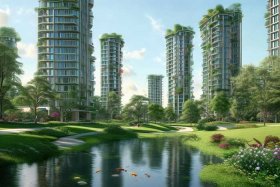 衡阳网建天地小区效果图 - 衡阳网建天地小区绿化效果图