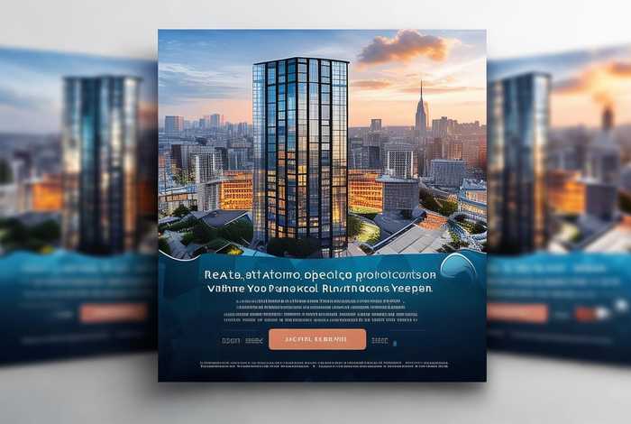 房地产宣传彩页模板；房地产宣传彩页模板下载