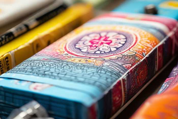 包装设计展开图图片手绘，包装设计展开图图片手绘图