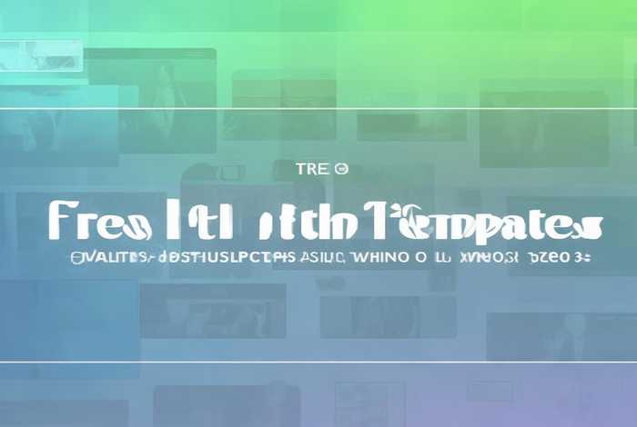 html模板免费、html模板免费下载