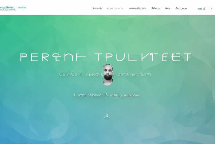 个人网页模板图片 - 个人网页模板图片下载