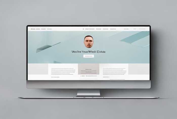 个人网站模板图片 - 个人网站设计模板图片