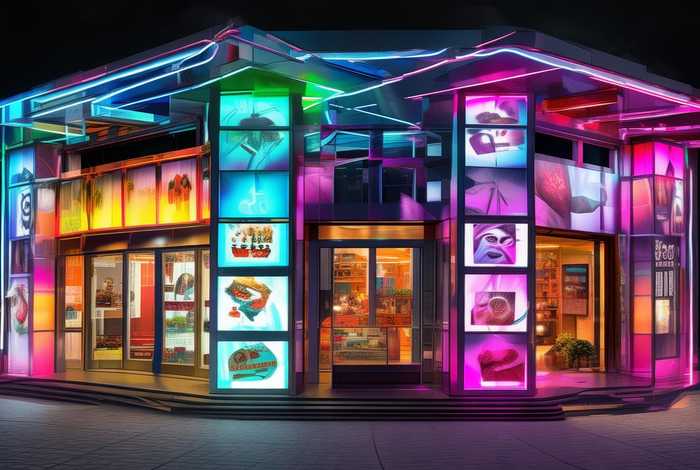 广告门 广告门头设计效果图大全