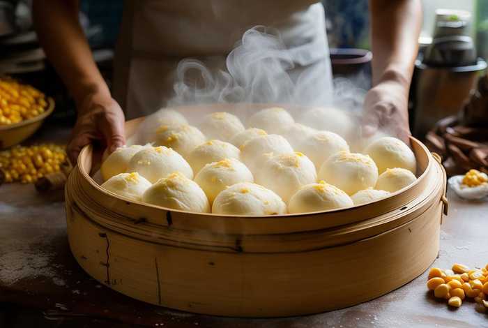 发糕的做法视频 - 包谷面发糕的做法视频