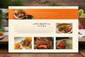 关于美食的网页模板；关于美食的网页模板怎么做