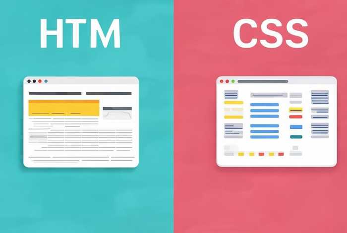 HTML和css的区别在哪，html和css的区别在哪