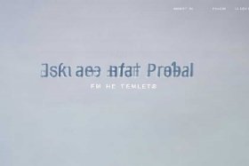 个人简介网站模板图片，个人简介网站模板图片素材