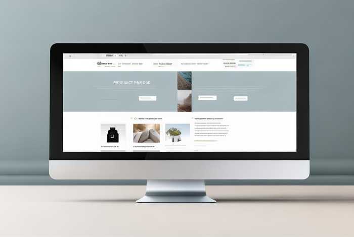 产品页面设计模板 产品页面设计模板下载