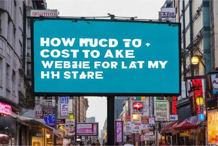 给自己的店做个网站多少钱、给自己的店做个网站多少钱一个