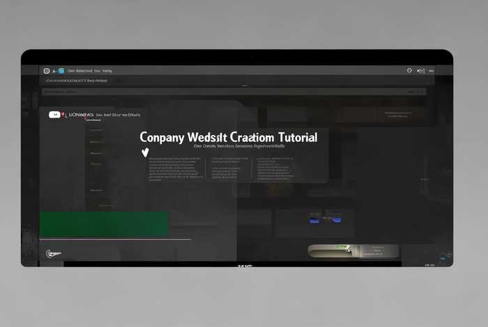 公司网站制作教程视频（公司网站制作教程视频下载）