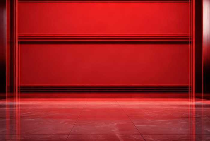 红色ppt封面图片简约大气、红色ppt背景图片 大气