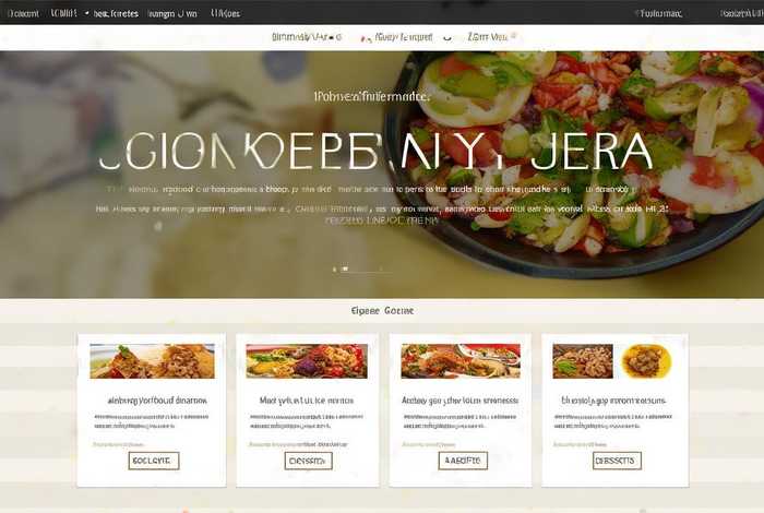 菜谱网页设计,菜谱网页设计模板 菜谱网页设计,菜谱网页设计模板