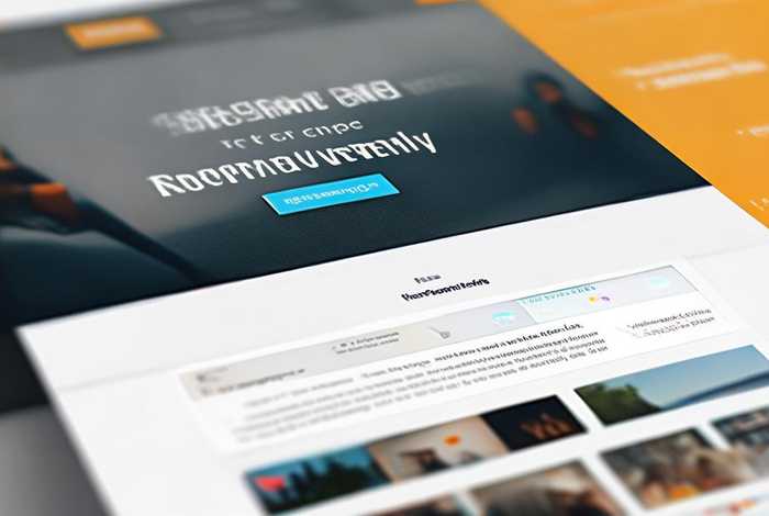 个人网站设计效果图，个人网站设计效果图片