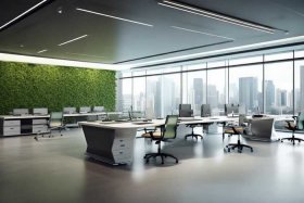 办公室装修设计创意图现代风格（办公室装修设计创意图现代风格图片）