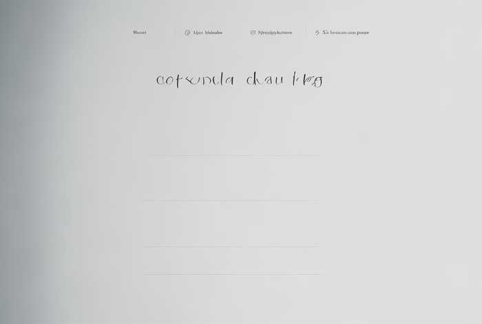 个人博客网站html模板源代码、简洁个人博客网站模板源码