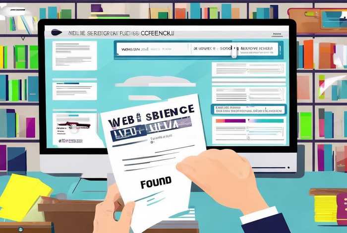 web of science检索、web of science检索不到 能开检索证明吗