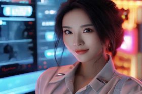 爱聊网页 - 爱聊网页宣传广告视频的女演员