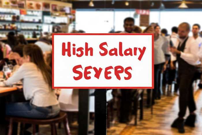 高薪招聘服务员；高薪招聘服务员图片