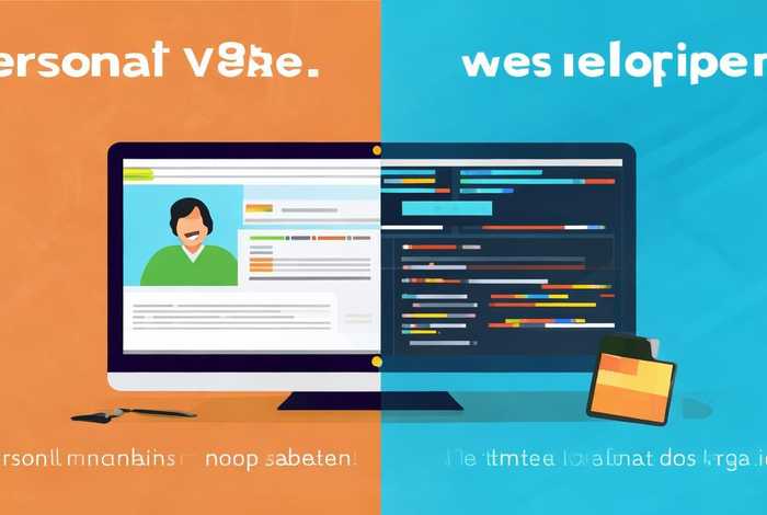 个人网页制作与网站建设 - 个人网页制作与网站建设的区别