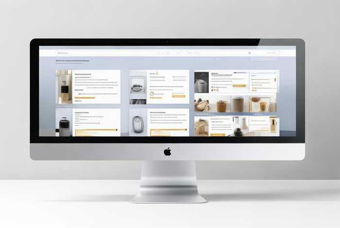 产品页面设计模板 产品页面设计模板下载