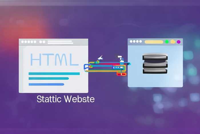 html静态网站怎么连接数据库、html静态网站怎么连接数据库的
